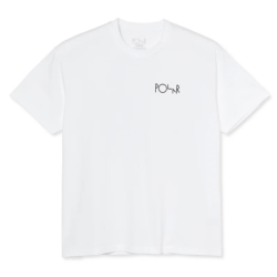 Polar Tee | Stroke Logo (White)